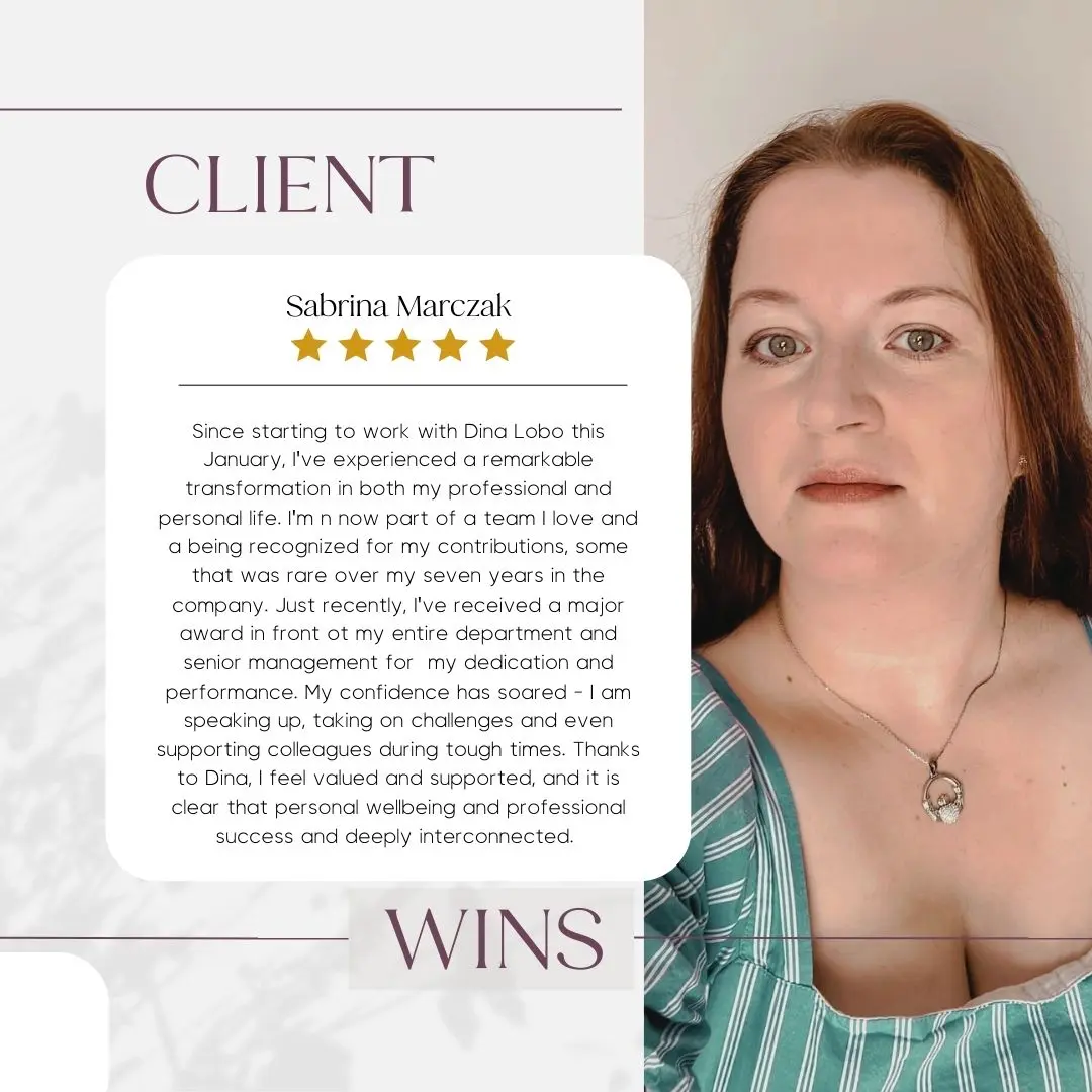 Sabrina testimonial - Dina Lobo